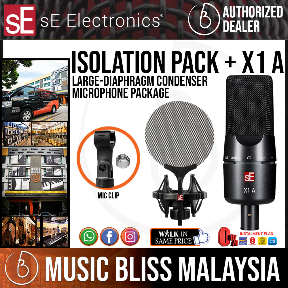 SE Electronics X1 A Large-diaphragm Condenser Microphone - Image 3