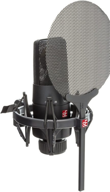 SE Electronics X1 S Vocal Bundle with Shockmount & Pop Filter - Image 2