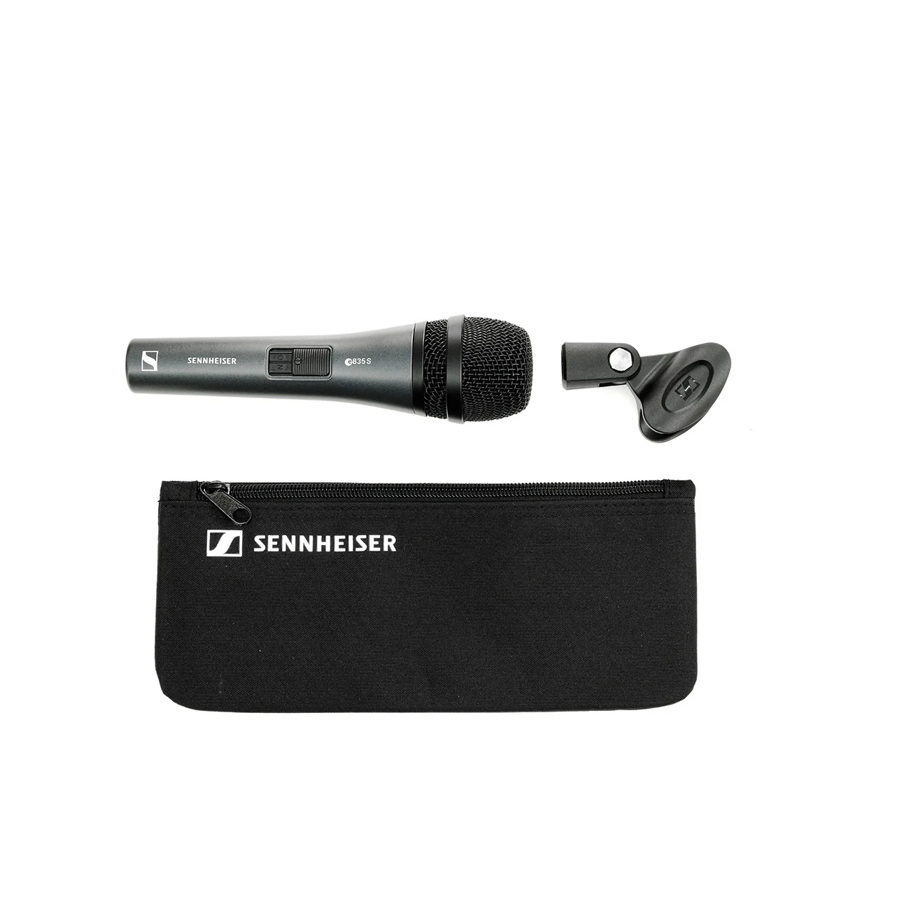 Sennheiser e 835-S-PTT Wired Cardioid Handheld Dynamic Microphone with Push-To-Talk Switch - Image 2