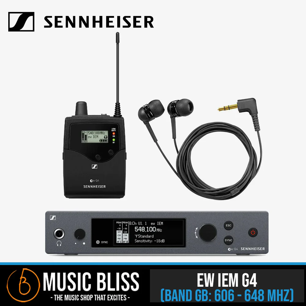 Sennheiser EW IEM G4 Wireless In-Ear Monitoring System - Image 4