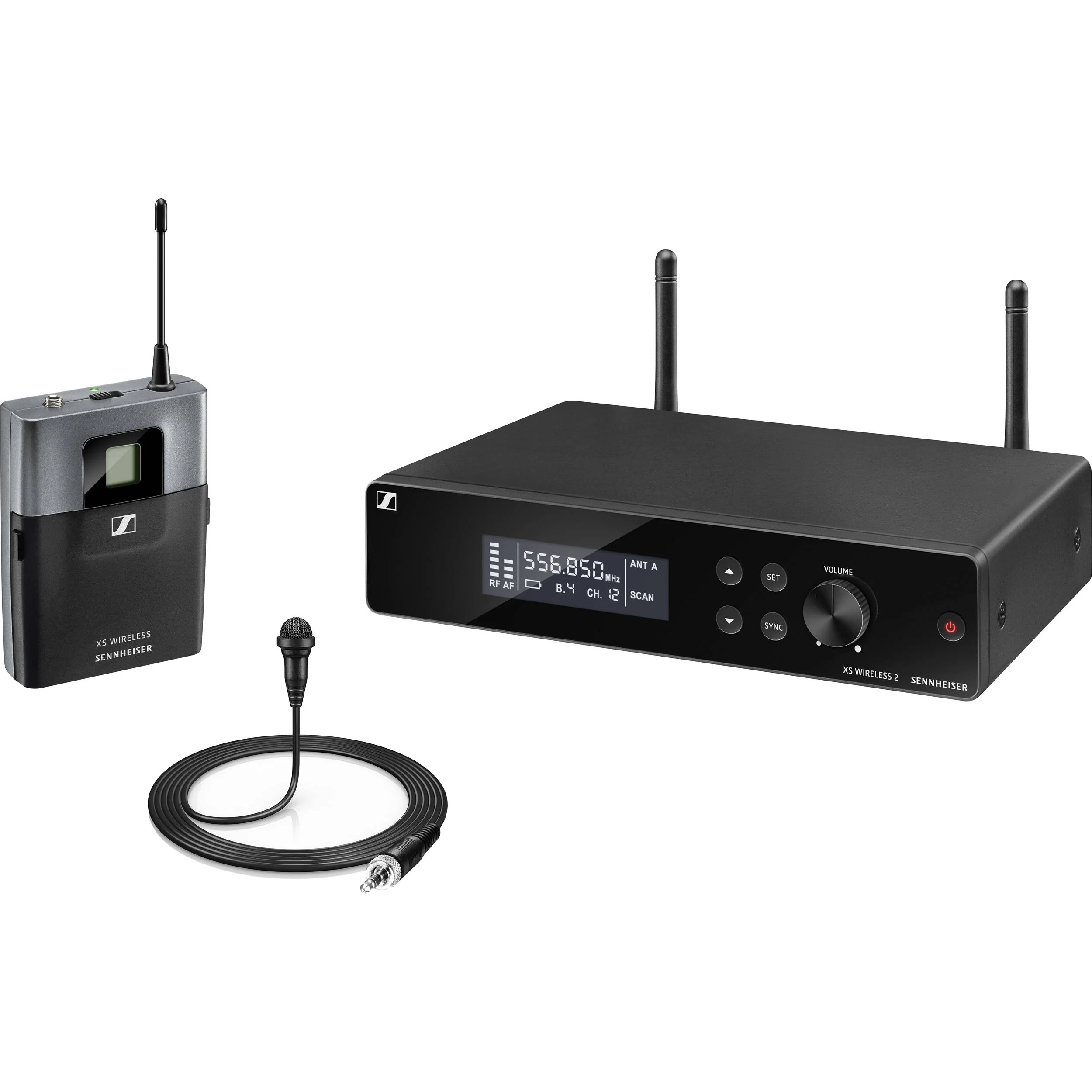 Sennheiser XSW 2-ME2 Wireless Lavalier Microphone System with ME 2 Lavalier Mic - Image 4