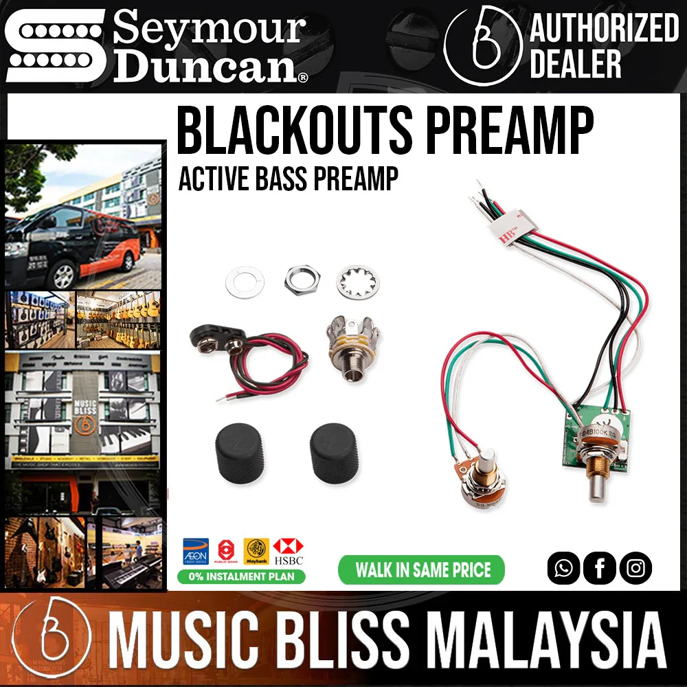 Seymour Duncan Blackout Active Bass Preamp