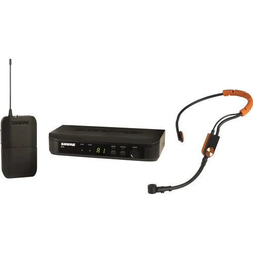 Shure BLX14/SM31 Wireless Fitness Headset System, BLX4 Receiver, BLX1 Bodypack Transmitter & SM31 Cardioid Condenser Microphone - Image 5