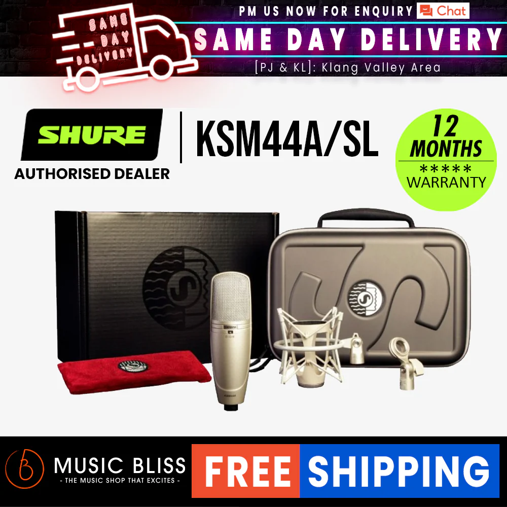 Shure KSM44A/SL Large Diaphragm Condenser Microphone