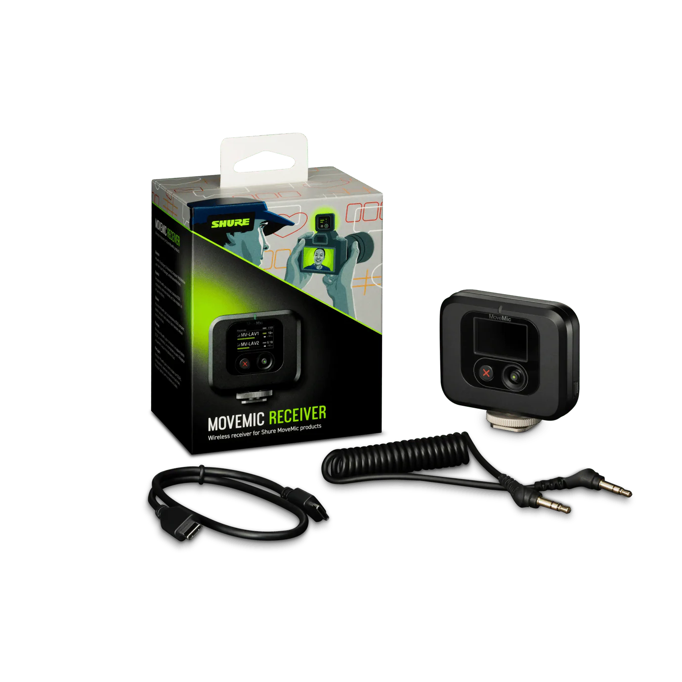 Shure MoveMic Shoe Mount Wireless Receiver - Image 2