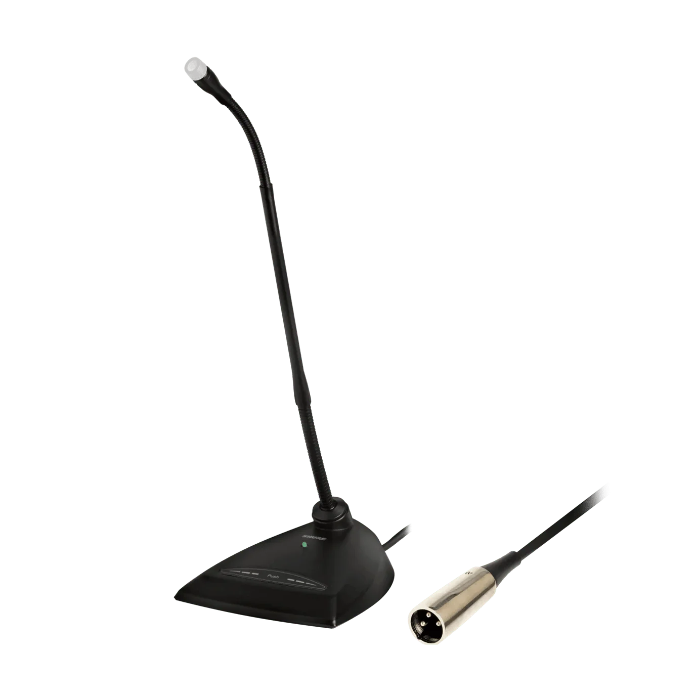 Shure MX412D/N 12" Gooseneck Microphone with Desktop Base and Preamp (No Microphone Cartridge) - Image 3