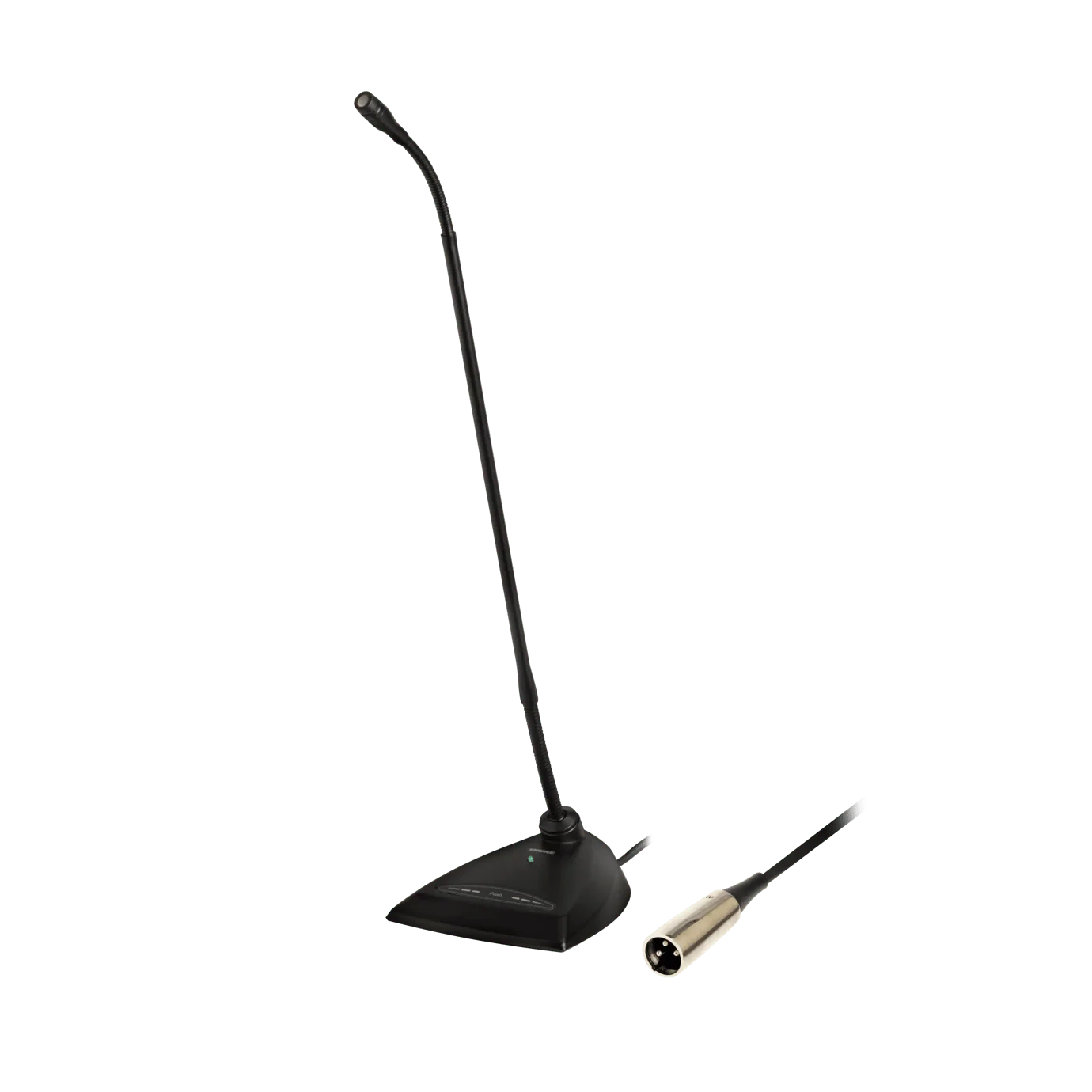 Shure MX418D/S 18" Supercardioid Gooseneck Microphone with Desktop Base and Preamp - Image 3