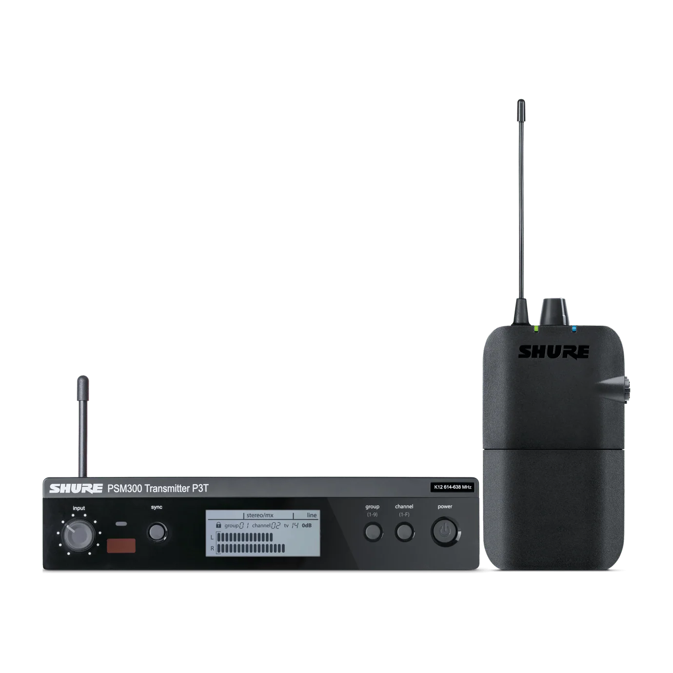 Shure P3TR PSM 300 Wireless In-Ear Monitoring System - Image 4