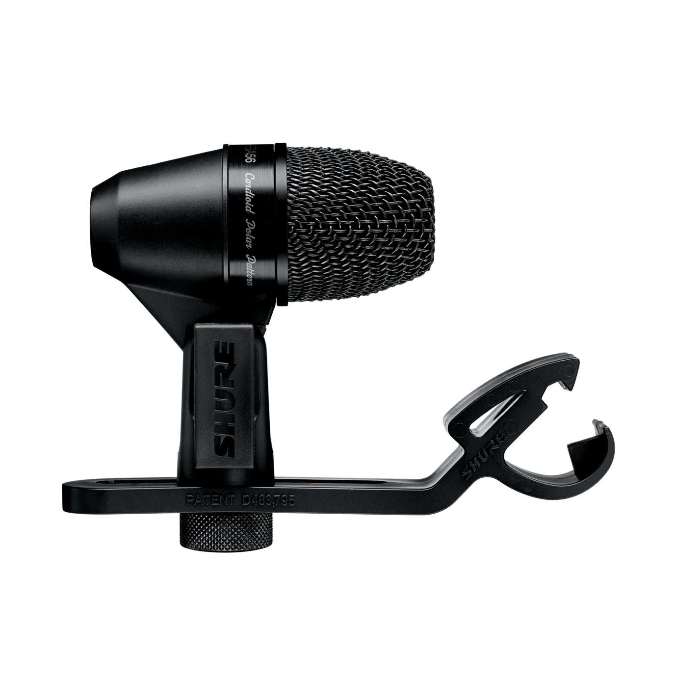 Shure PGA56-XLR Cardioid Dynamic Snare/Tom Microphone, XLR-XLR Cable - Image 4