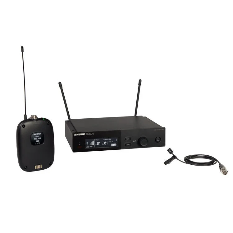 Shure SLXD14/93 Wireless System with SLXD1 Bodypack Transmitter and WL93 Lavalier Microphone - Image 5