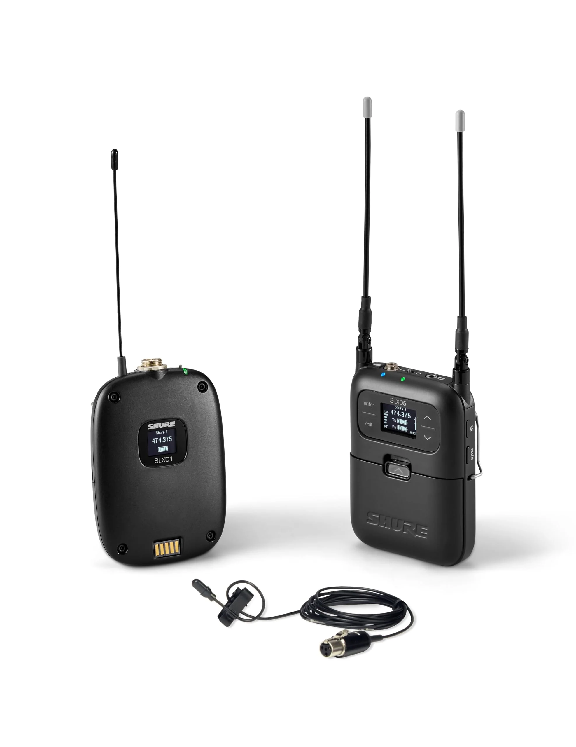 Shure SLXD15/DL4B Wireless Bodypack System with DL4B Lavalier Microphone - Image 3