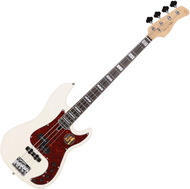 Sire (2nd Gen) Marcus Miller P7 Alder 4-String Signature Bass Guitar - Antique White - Image 2