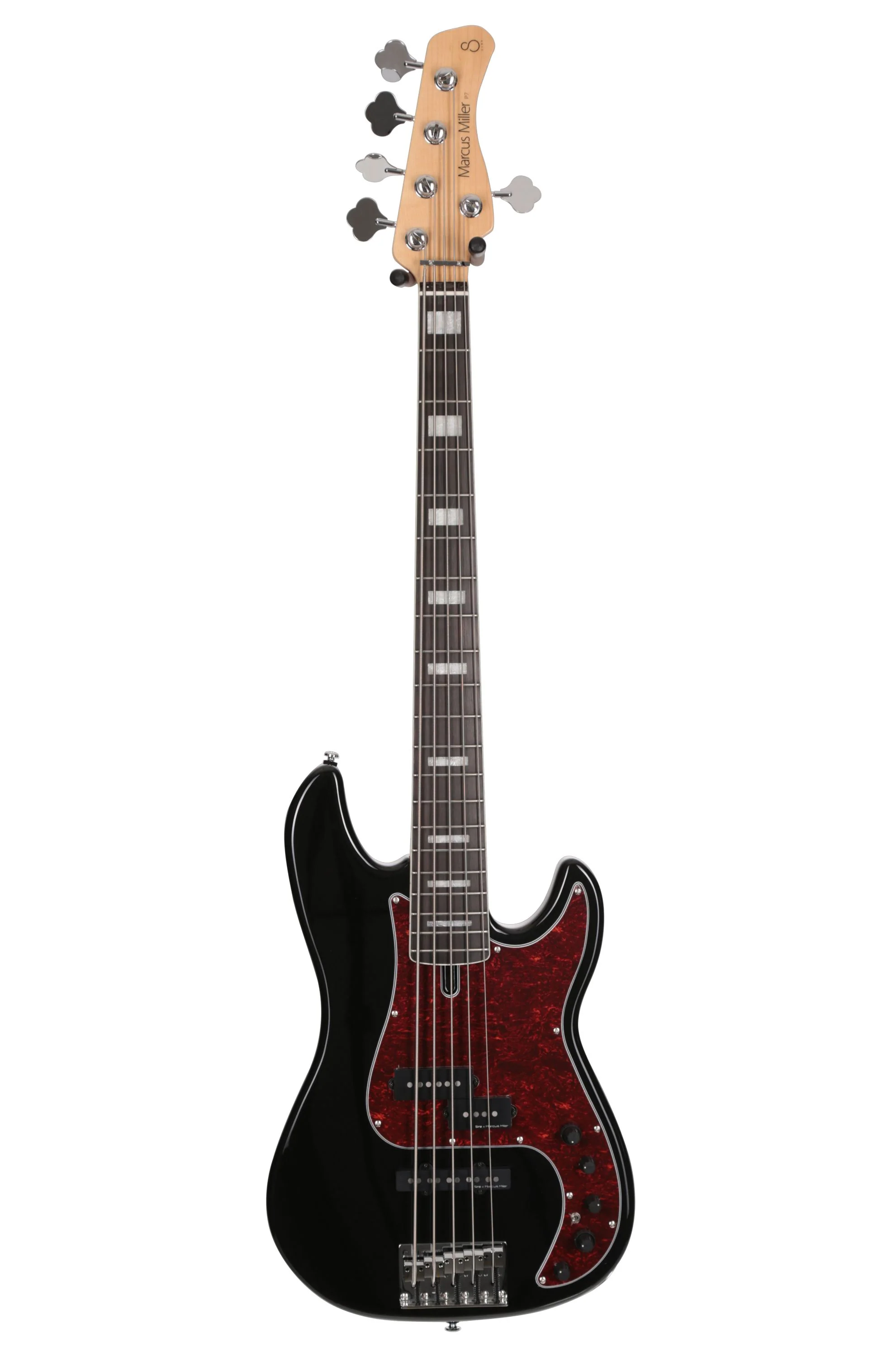 Sire (2nd Gen) Marcus Miller P7 Alder 5-String Signature Bass Guitar - Black - Image 2