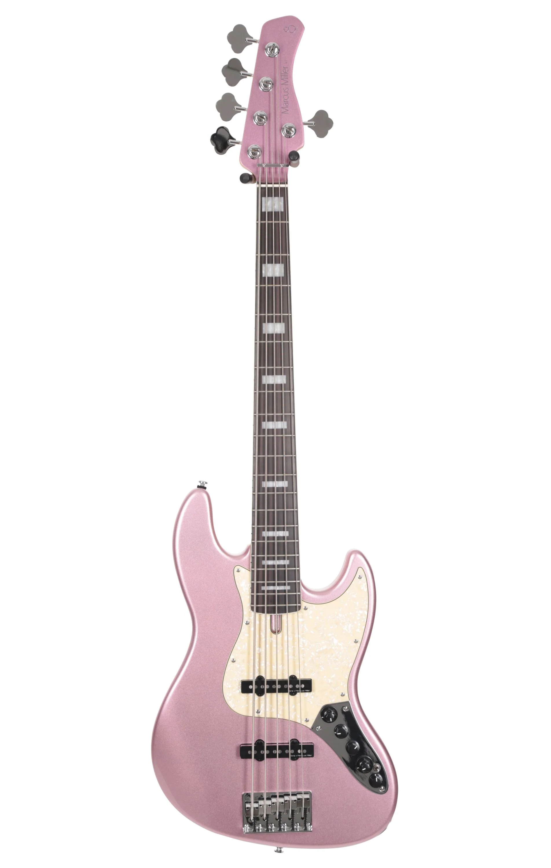 Sire (2nd Gen) Marcus Miller V7 Alder 5-String Signature Bass Guitar - Burgundy - Image 2