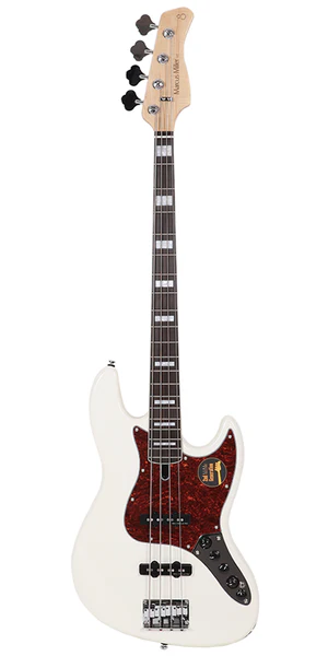 Sire (2nd Gen) Marcus Miller V7 Alder 4-String Signature Bass Guitar - Antique White - Image 2