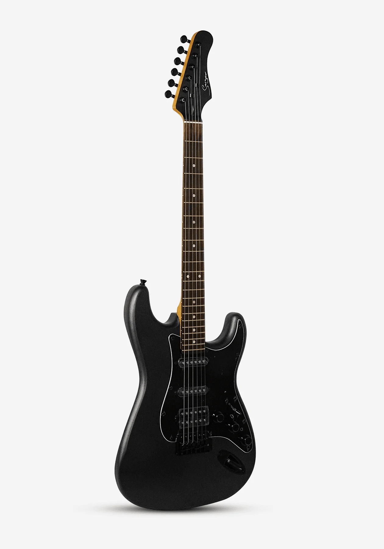 Smiger L-G2-i6-MBK Smart Electric Guitar with Built-in Effects - Matte Black | All-in-One Starter Guitar - Image 7