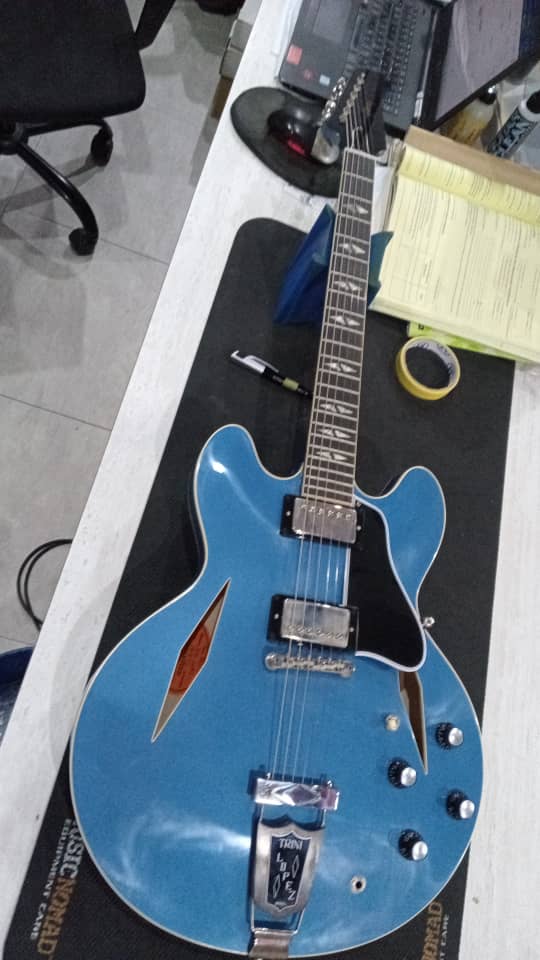 [SN 140472] CERTIFIED USED GIBSON 64 TRINI LOPEZ STANDARD PELHAM BLUE VOS NH [2024] - Image 13