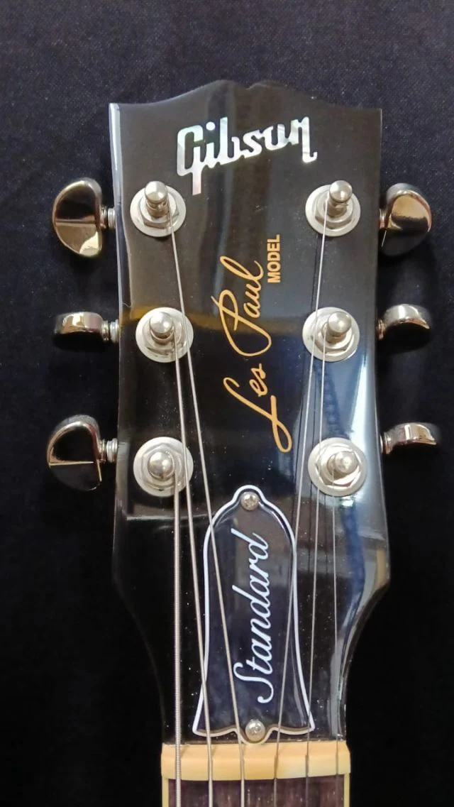 [SN 215130135] CERTIFIED USED GIBSON LES PAUL STANDARD 60S FIGURED TOP ELECTRIC GUITAR - ICED TEA - Image 7