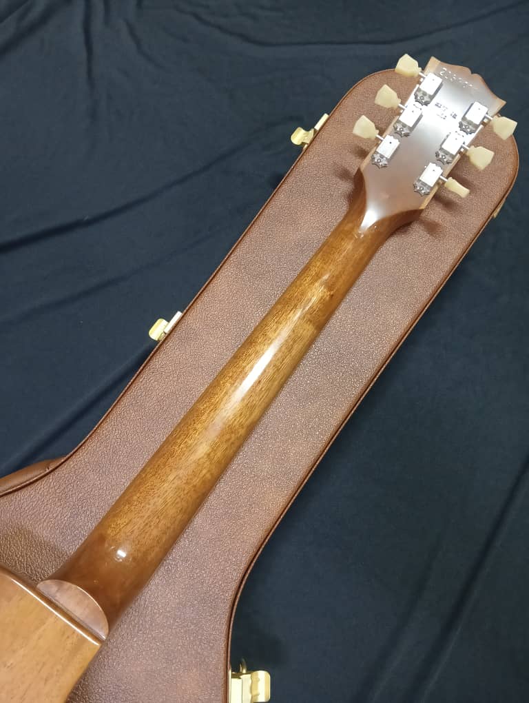 [SN 215940237] GIBSON LES PAUL STANDARD 50S LEFT-HANDED ELECTRIC GUITAR - GOLD TOP [2024] - Image 4