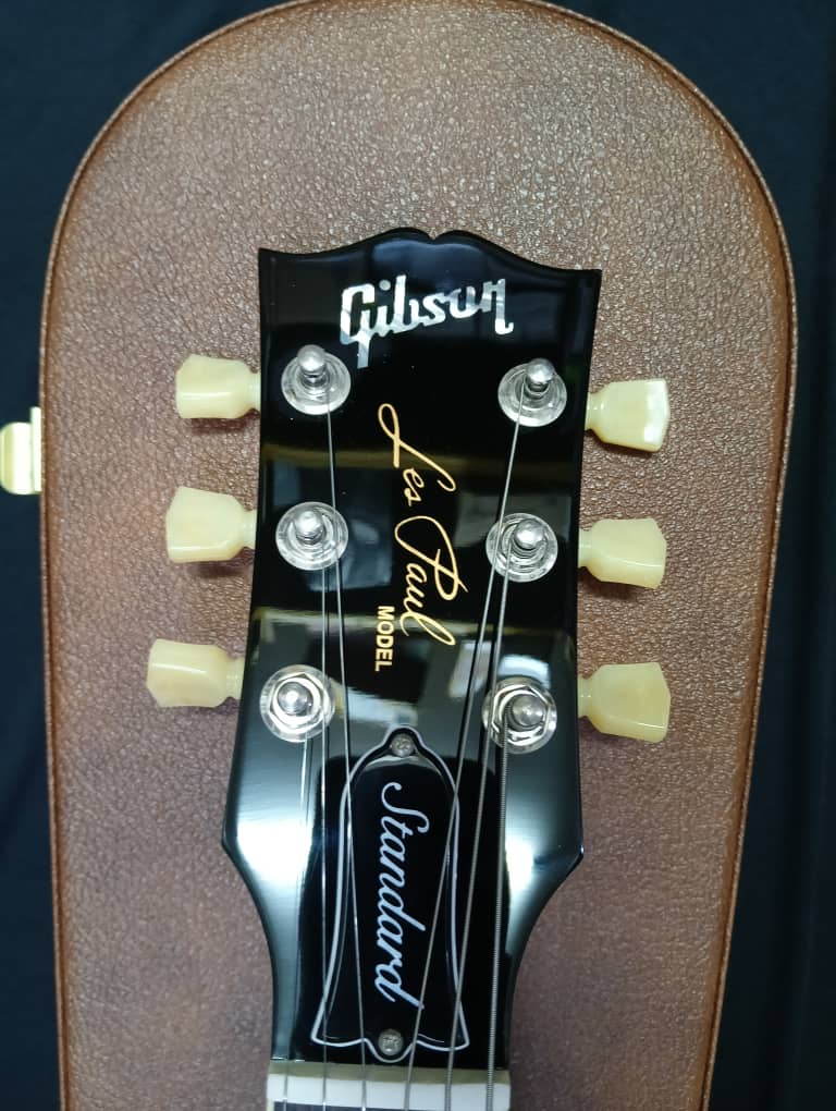 [SN 215940237] GIBSON LES PAUL STANDARD 50S LEFT-HANDED ELECTRIC GUITAR - GOLD TOP [2024] - Image 5