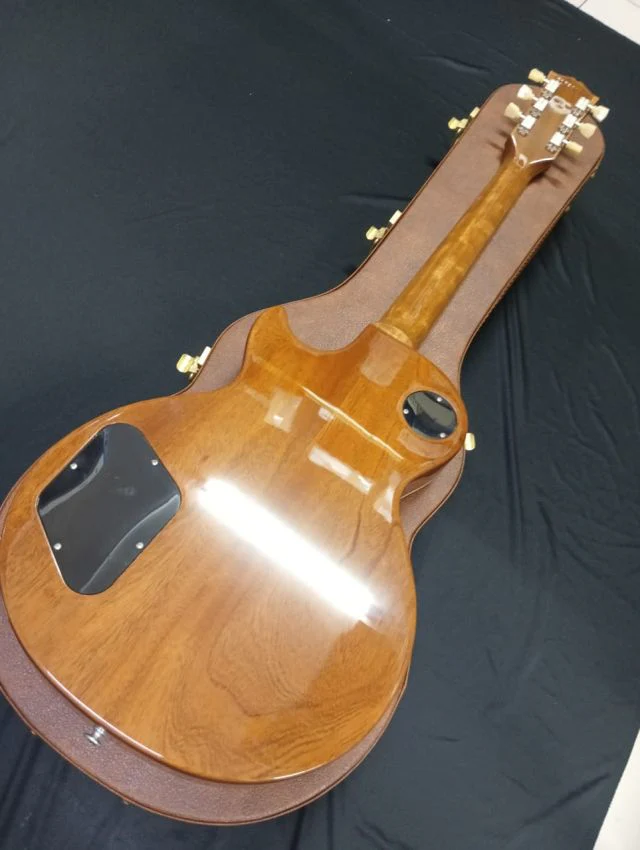 [SN-217640408] CERTIFIED USED GIBSON LES PAUL DELUXE 70S ELECTRIC GUITAR - GOLD TOP - Image 8
