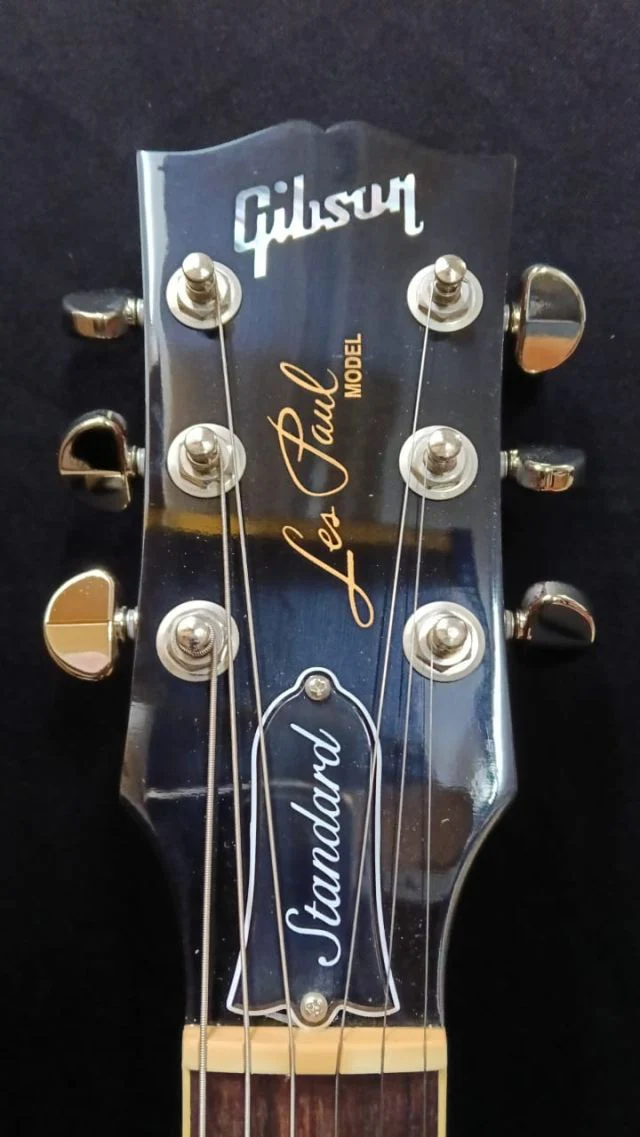[SN 219430078] CERTIFIED USED GIBSON LES PAUL STANDARD 60S PLAIN TOP ELECTRIC GUITAR - SPARKLING BURGUNDY - Image 5