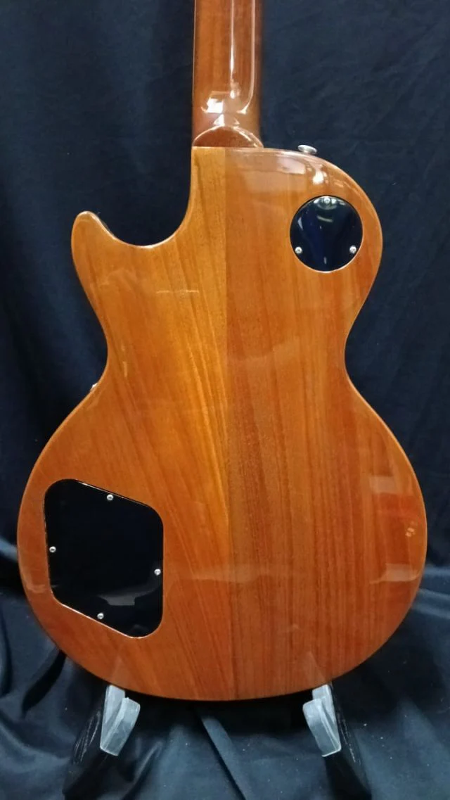 [SN 219430078] CERTIFIED USED GIBSON LES PAUL STANDARD 60S PLAIN TOP ELECTRIC GUITAR - SPARKLING BURGUNDY - Image 7