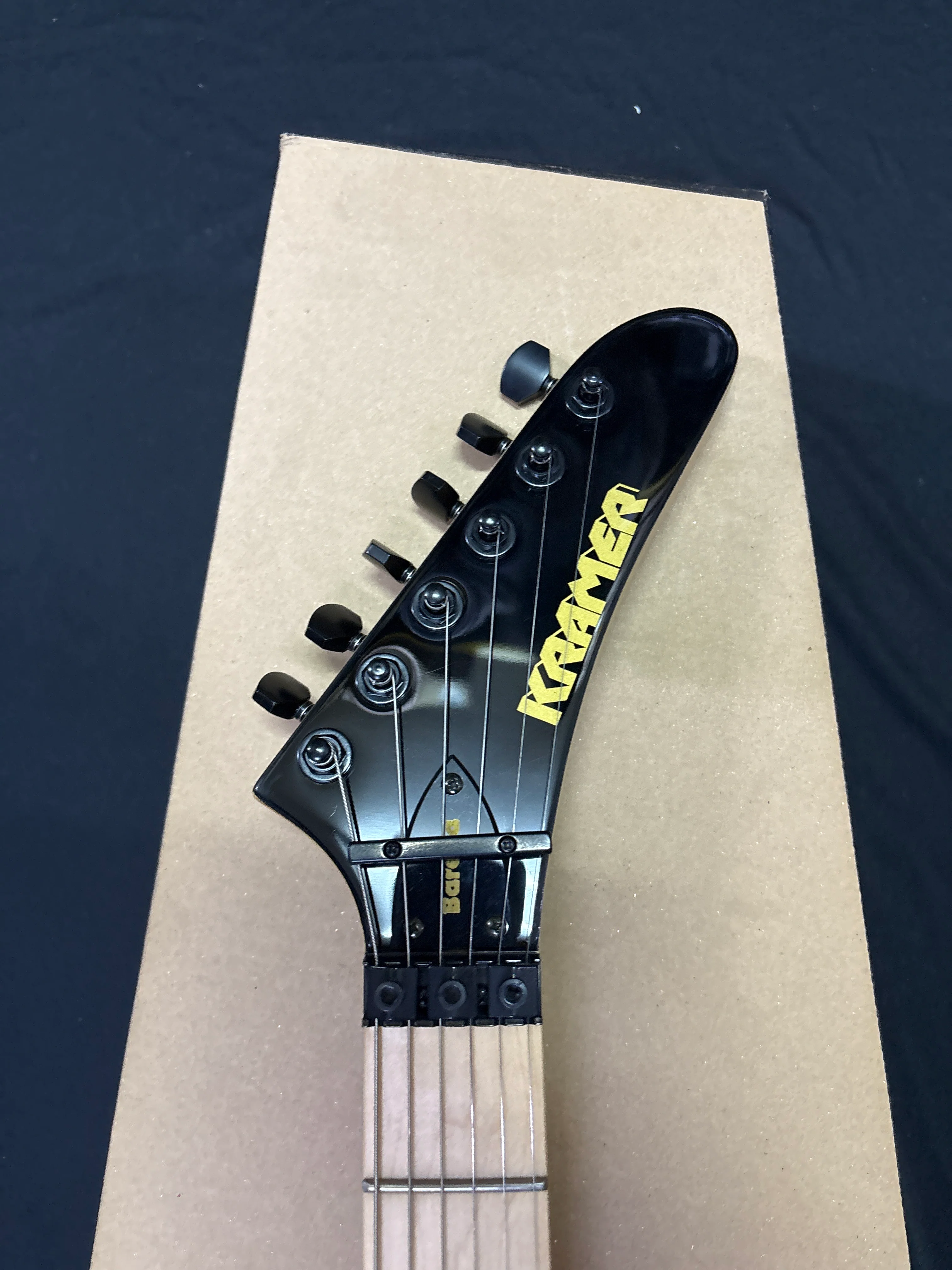 [SN 22062903643] CERTIFIED USED Kramer Baretta Electric Guitar - Ebony - Image 3