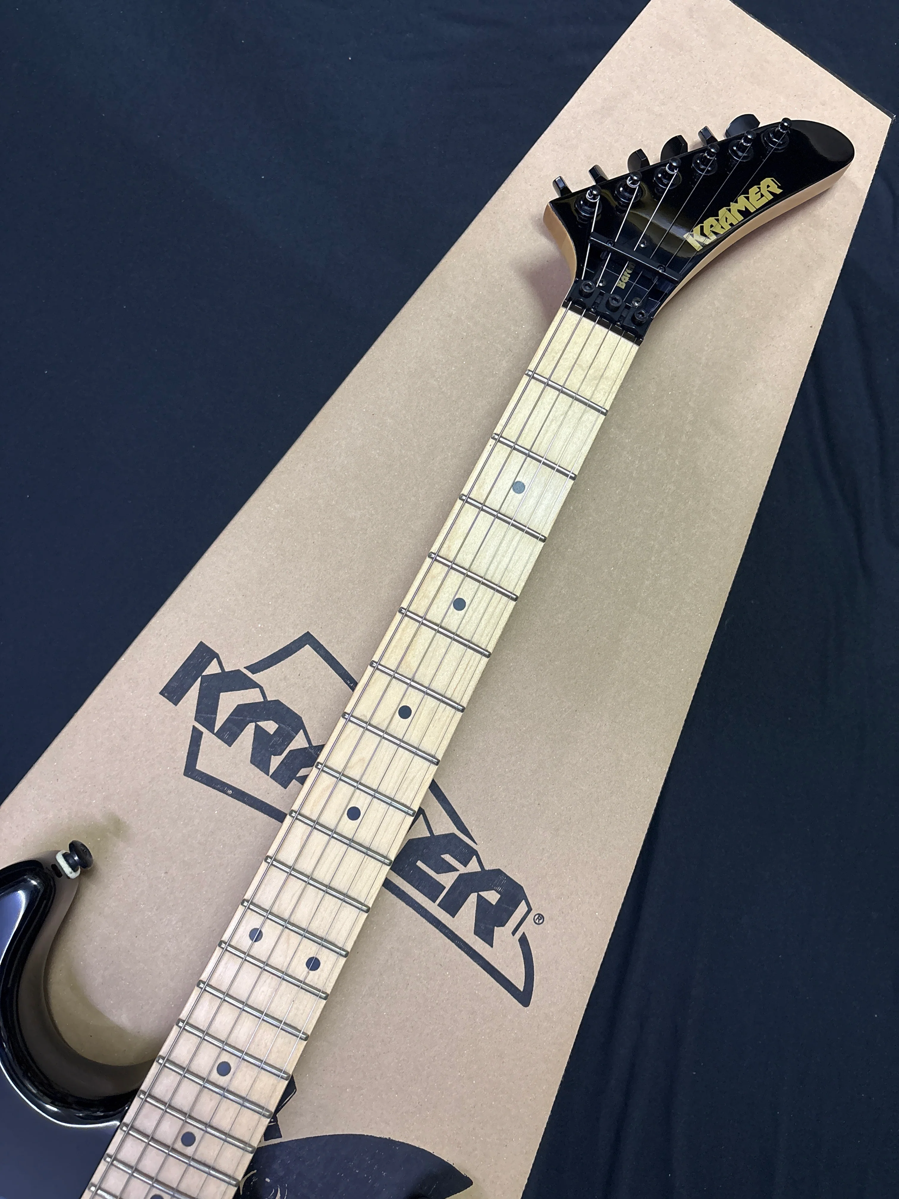 [SN 22062903643] CERTIFIED USED Kramer Baretta Electric Guitar - Ebony - Image 5