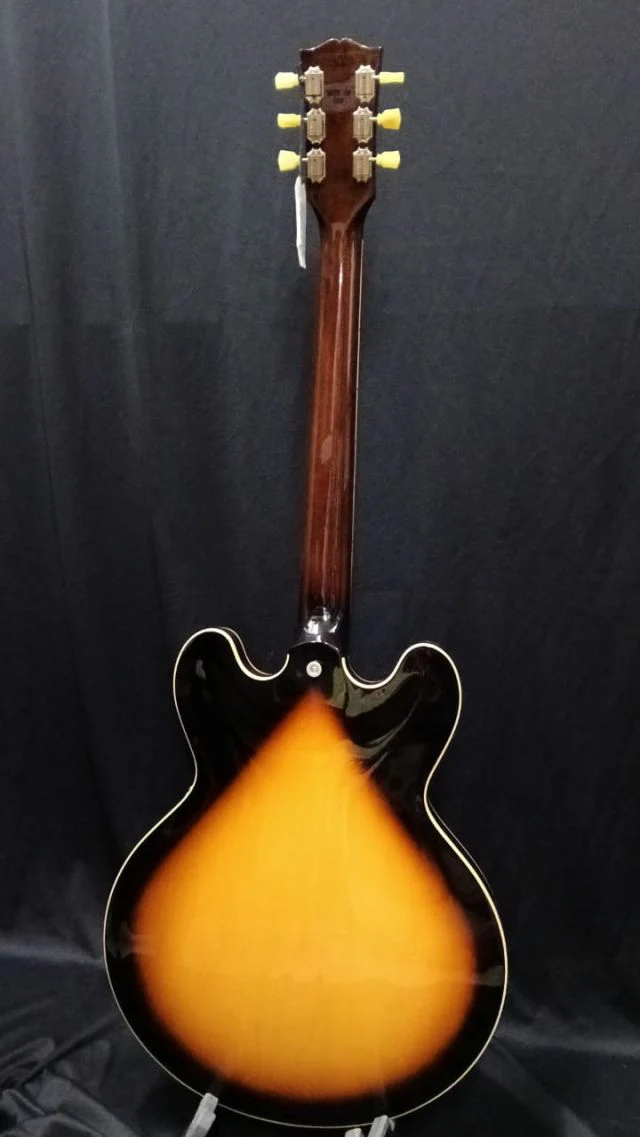 [SN 221030135] CERTIFIED USED GIBSON ES-335 SEMI-HOLLOWBODY ELECTRIC GUITAR - VINTAGE BURST - Image 8