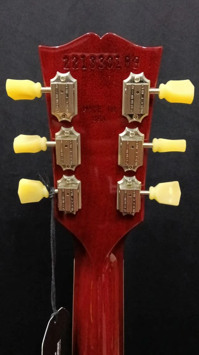 [SN 221330189] CERTIFIED USED GIBSON LES PAUL STANDARD 50S FIGURED TOP ELECTRIC GUITAR - '60S CHERRY - Image 6