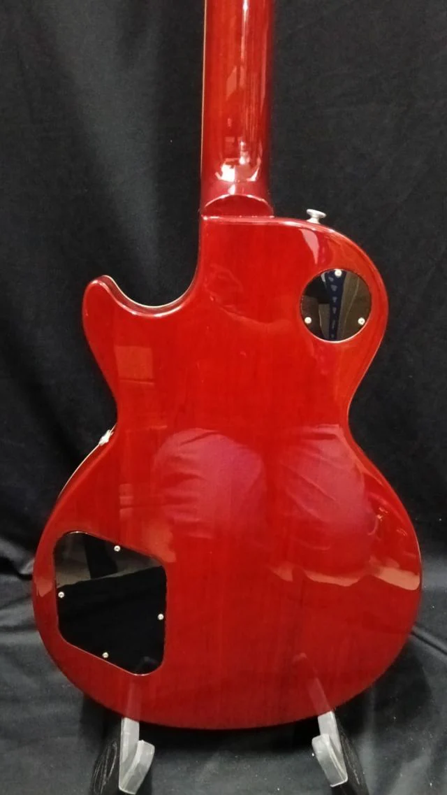 [SN 221330189] CERTIFIED USED GIBSON LES PAUL STANDARD 50S FIGURED TOP ELECTRIC GUITAR - '60S CHERRY - Image 7