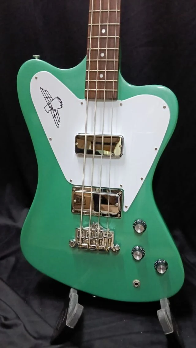 [SN 231430081] CERTIFIED USED GIBSON NON-REVERSE THUNDERBIRD BASS GUITAR - INVERNESS GREEN