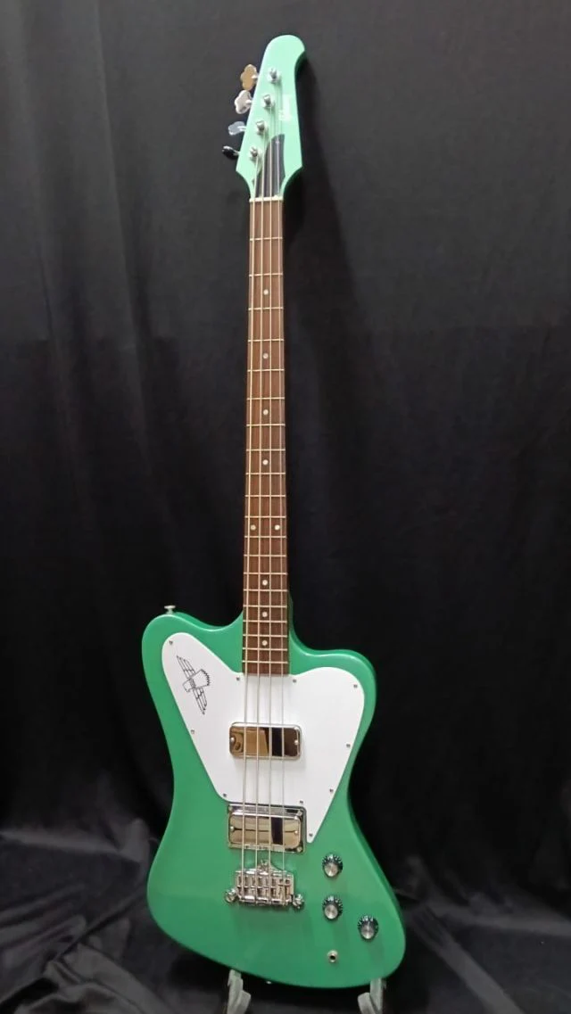 [SN 231430081] CERTIFIED USED GIBSON NON-REVERSE THUNDERBIRD BASS GUITAR - INVERNESS GREEN - Image 2