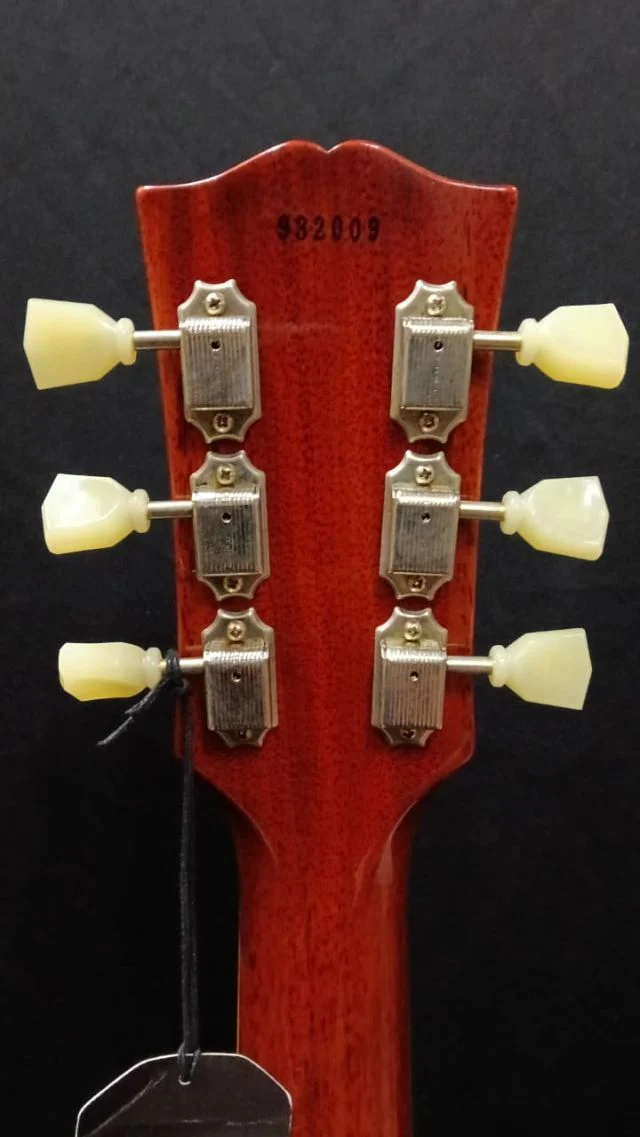 [SN 932009] CERTIFIED USED GIBSON 1959 LES PAUL STANDARD REISSUE VOS ELECTRIC GUITAR - ICED TEA BURST - Image 6