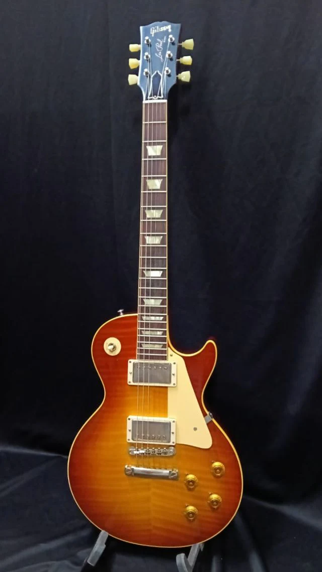 [SN 94826] CERTIFIED USED GIBSON 1959 LES PAUL STANDARD REISSUE VOS ELECTRIC GUITAR - ICED TEA BURST - Image 2
