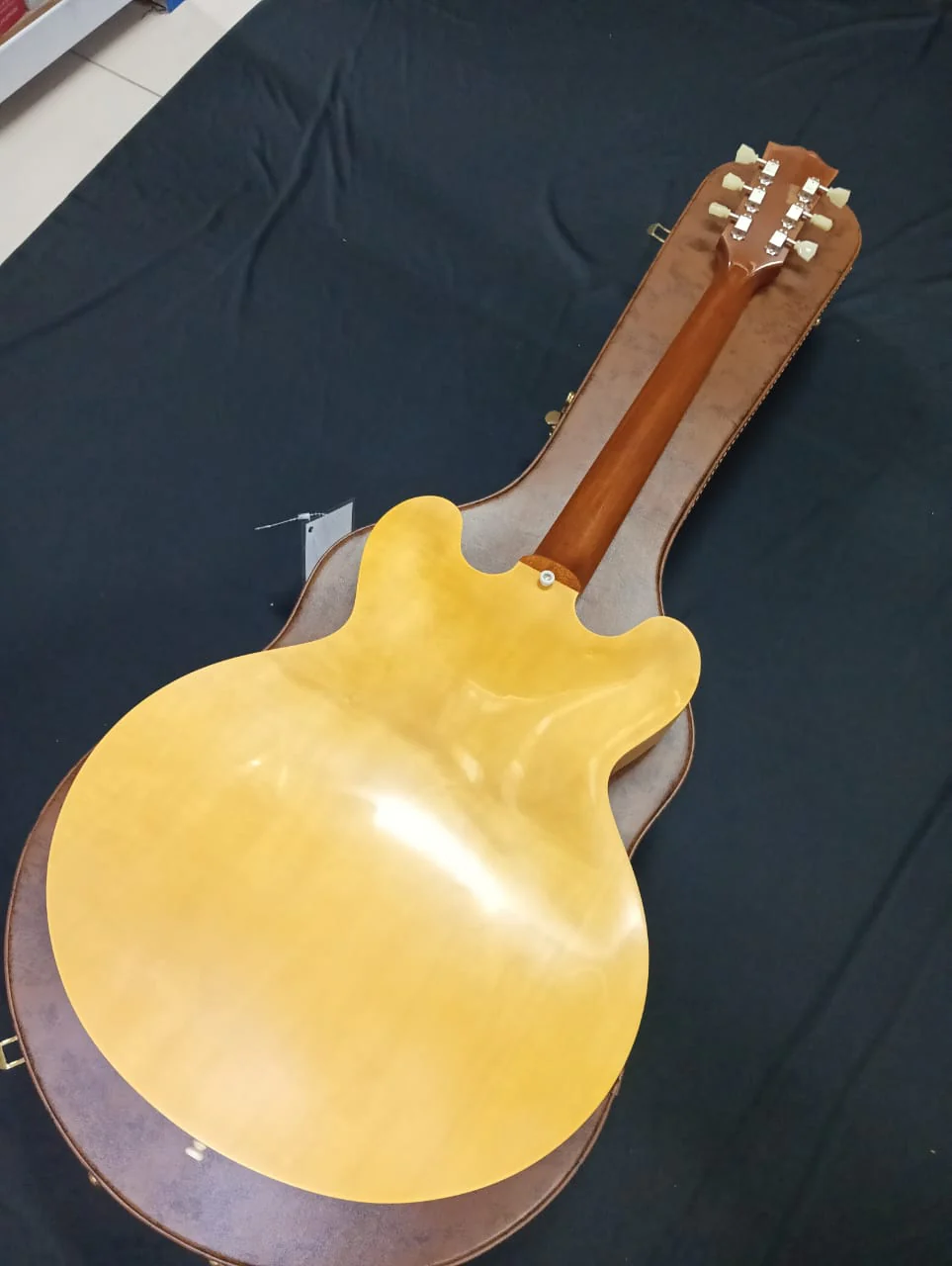 [SN A940469] CERTIFIED USED GIBSON 1959 ES-335 REISSUE VOS SEMI-HOLLOWBODY ELECTRIC GUITAR - VINTAGE NATURAL [2024] - Image 8