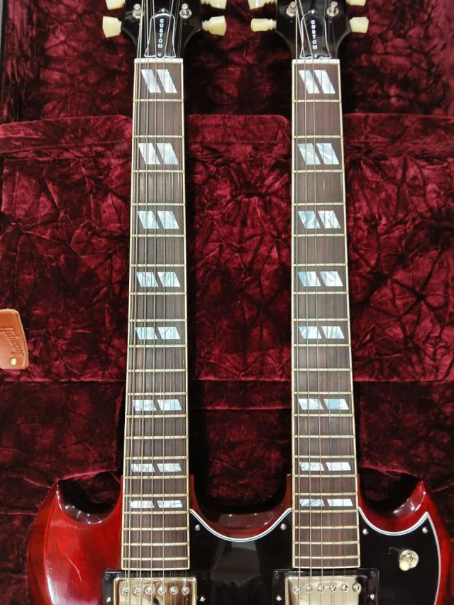 [SN CS400766] CERTIFIED USED GIBSON EDS-1275 DOUBLENECK ELECTRIC GUITAR - CHERRY RED - Image 3