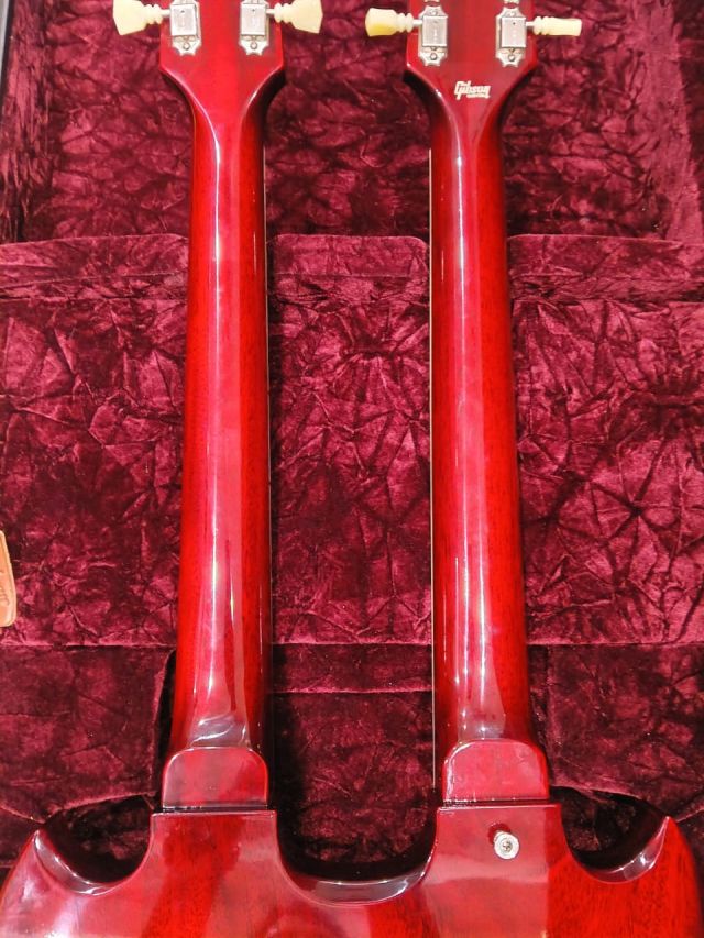 [SN CS400766] CERTIFIED USED GIBSON EDS-1275 DOUBLENECK ELECTRIC GUITAR - CHERRY RED - Image 4