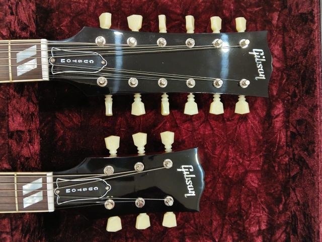 [SN CS400766] CERTIFIED USED GIBSON EDS-1275 DOUBLENECK ELECTRIC GUITAR - CHERRY RED - Image 5