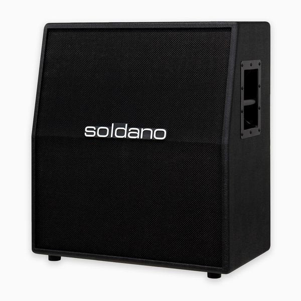 Soldano 212 Vertical Cabinet 2x12" Extension Cabinet - Black - Image 2