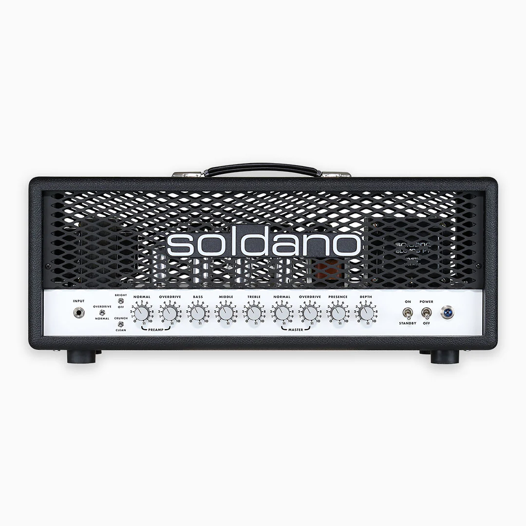 Soldano SLO-100 Super Lead Overdrive 100-watt Tube Head - Metal Grille - Image 2