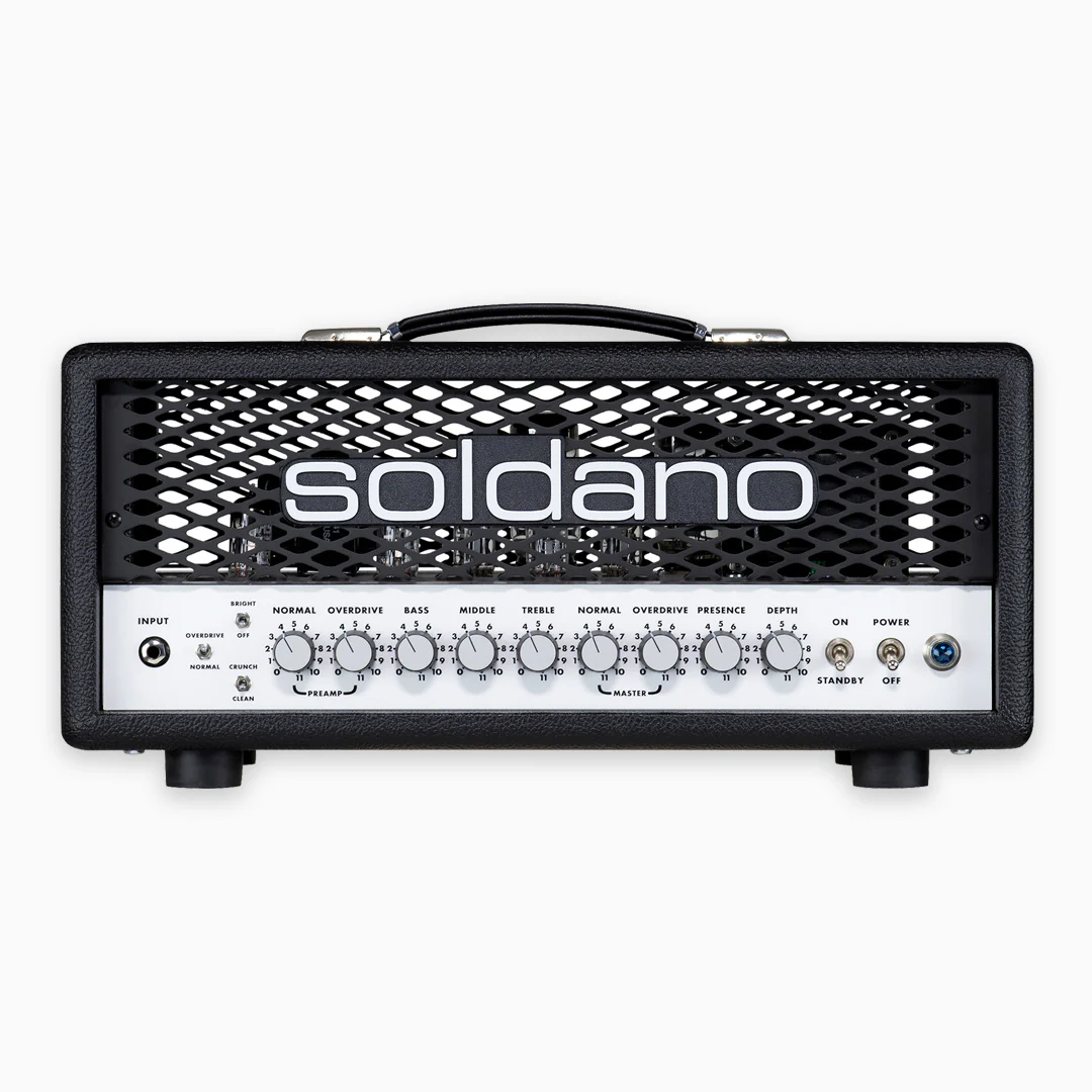Soldano SLO-30 Super Lead Overdrive 30-watt Tube Head - Metal Grille - Image 2