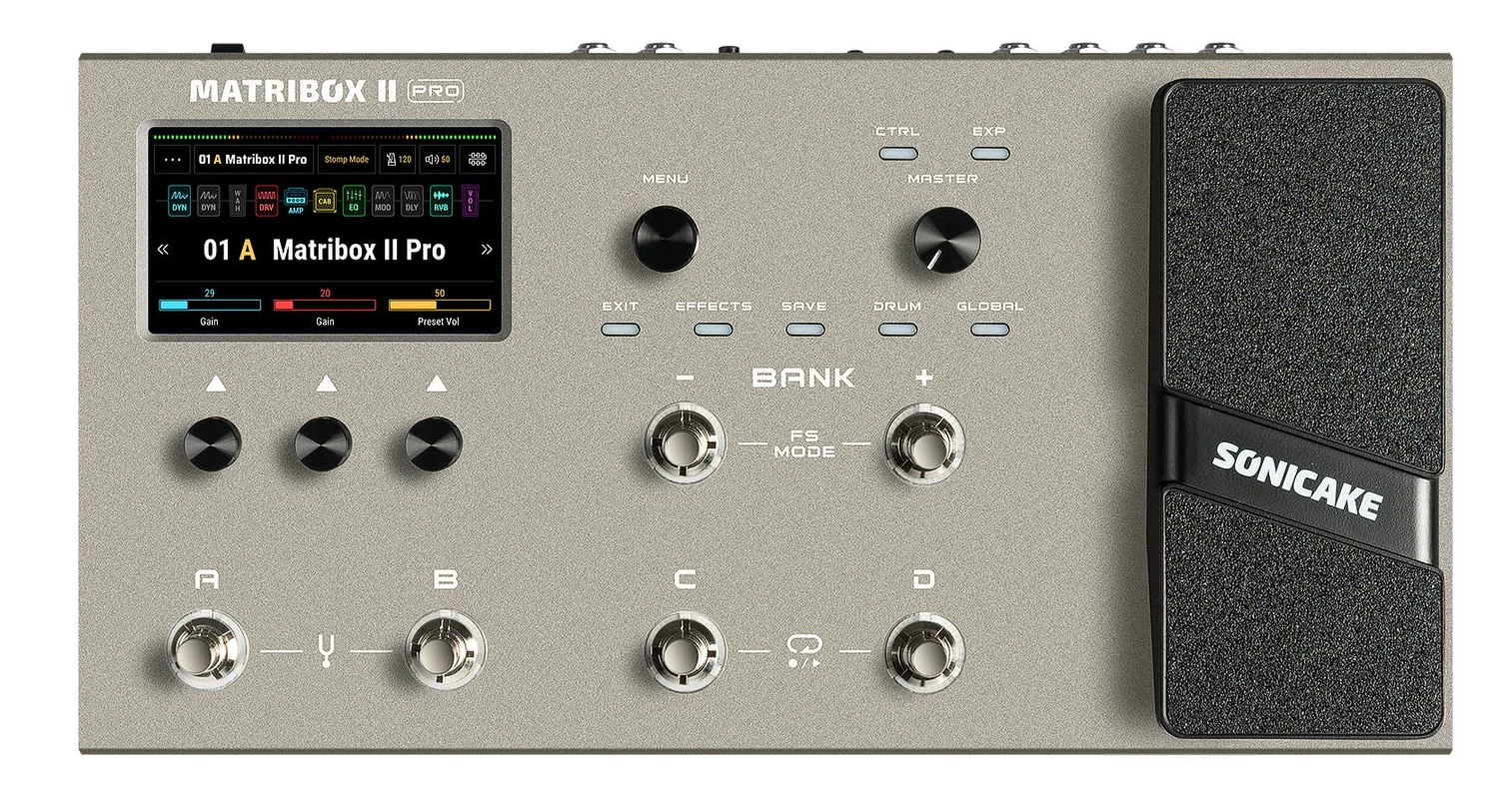 Sonicake QME-200 Matribox II Pro Multi Effects Processor Pedal - Image 2