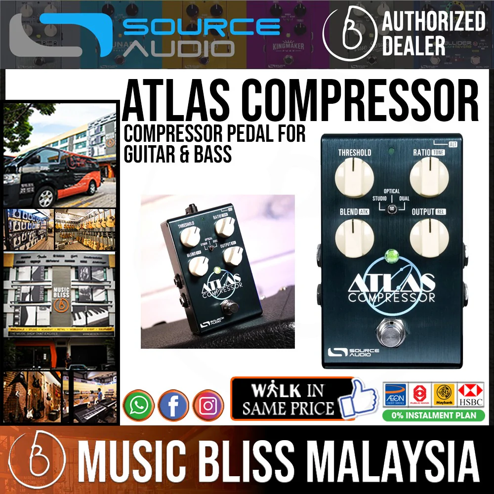 Source Audio Atlas Compressor Pedal