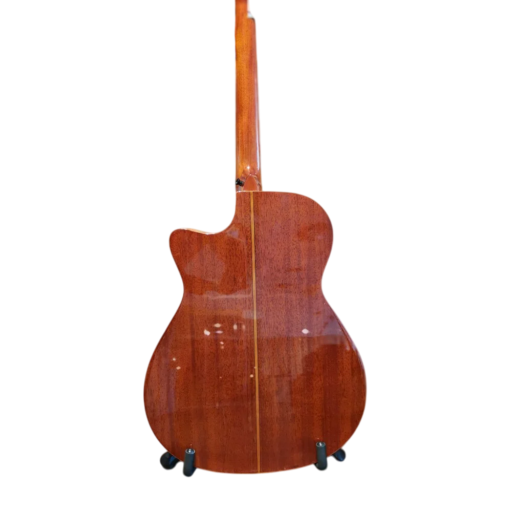 SQOE S360TSKEQ Solid Top Acoustic Electric Guitar - Image 6