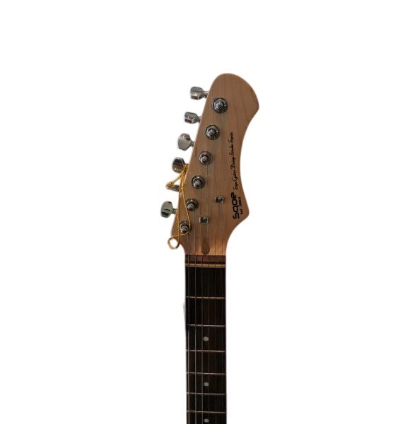 SQOE SEST200 Stratocaster Body SSS Vintage Electric Guitar - Sunburst - Image 6