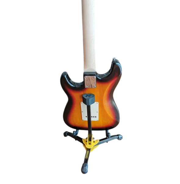 SQOE SEST200 Stratocaster Body SSS Vintage Electric Guitar - Sunburst - Image 7