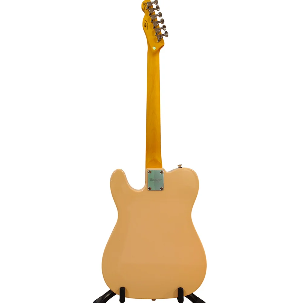 SQOE SETL250 TL Series Electric Guitar - Yellow (SETL-250) - Image 4