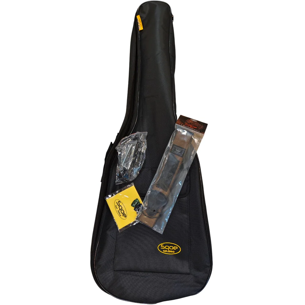 SQOE SETL250 TL Series Electric Guitar - Yellow (SETL-250) - Image 5